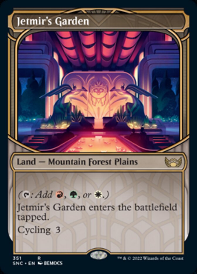 Jetmir's Garden (Showcase Skyscraper) [Streets of New Capenna] MTG Single Magic: The Gathering | Red Claw Gaming