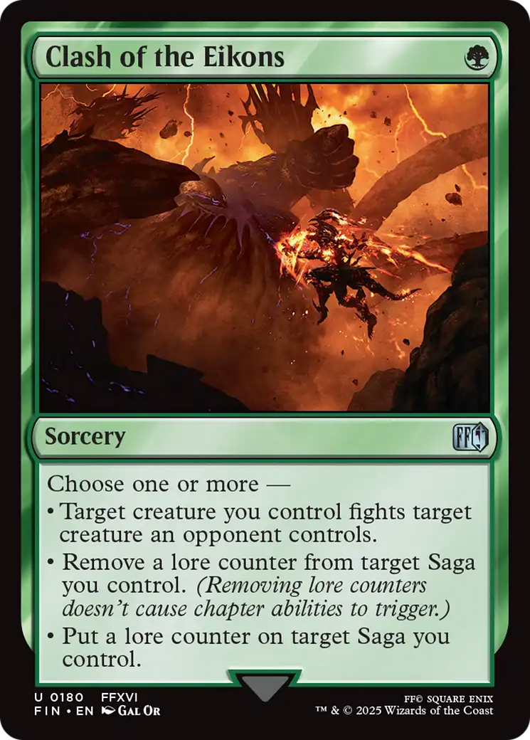Clash of the Eikons [FINAL FANTASY] MTG Single Magic: The Gathering | Red Claw Gaming