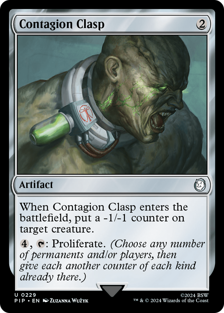 Contagion Clasp [Fallout] MTG Single Magic: The Gathering | Red Claw Gaming
