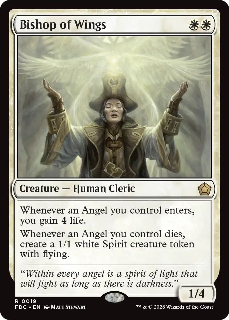 Bishop of Wings [Foundations Commander] | Red Claw Gaming