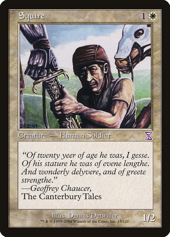 Squire [Time Spiral Timeshifted] MTG Single Magic: The Gathering | Red Claw Gaming