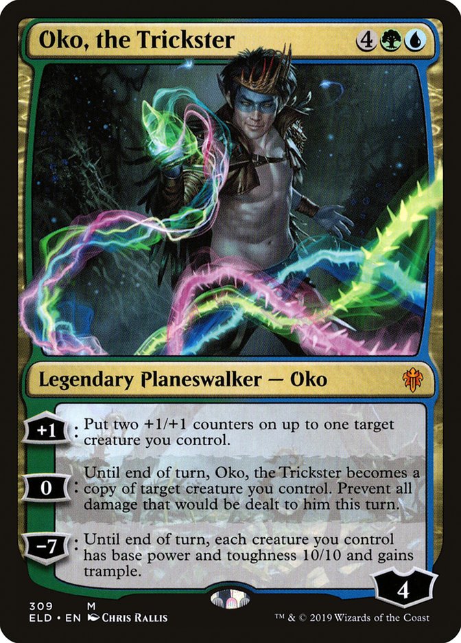 Oko, the Trickster [Throne of Eldraine] MTG Single Magic: The Gathering | Red Claw Gaming