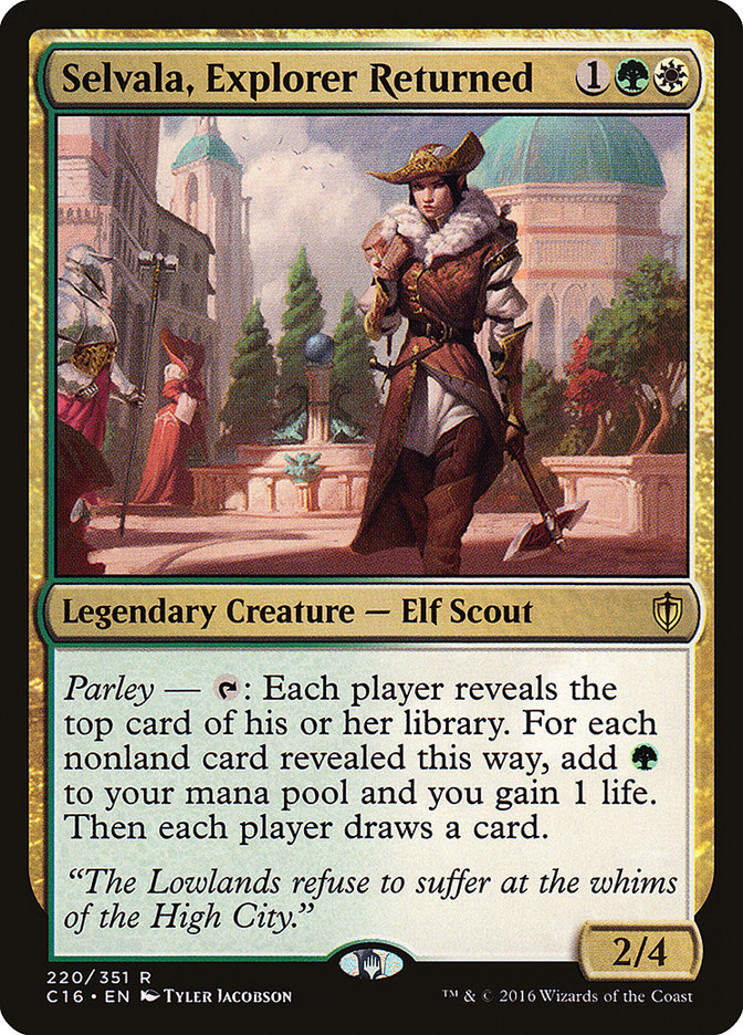 Selvala, Explorer Returned [Commander 2016] MTG Single Magic: The Gathering | Red Claw Gaming