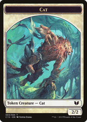 Spirit (023) // Cat Double-Sided Token [Commander 2015 Tokens] MTG Single Magic: The Gathering | Red Claw Gaming