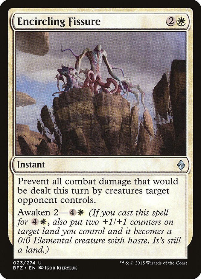 Encircling Fissure [Battle for Zendikar] MTG Single Magic: The Gathering | Red Claw Gaming
