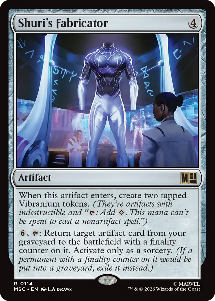 Shuri's Fabricator (Surge Foil) [Marvel Super Heroes Commander] | Red Claw Gaming