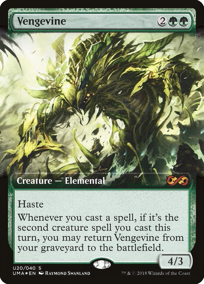 Vengevine (Topper) [Ultimate Masters Box Topper] MTG Single Magic: The Gathering | Red Claw Gaming