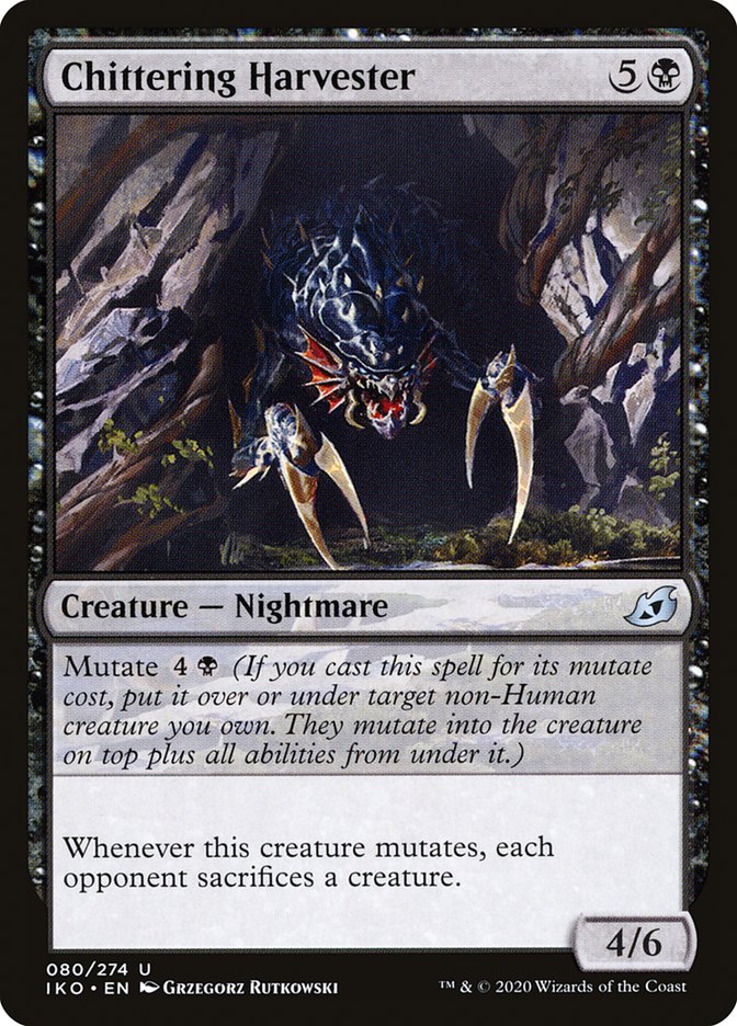 Chittering Harvester [Ikoria: Lair of Behemoths] MTG Single Magic: The Gathering | Red Claw Gaming