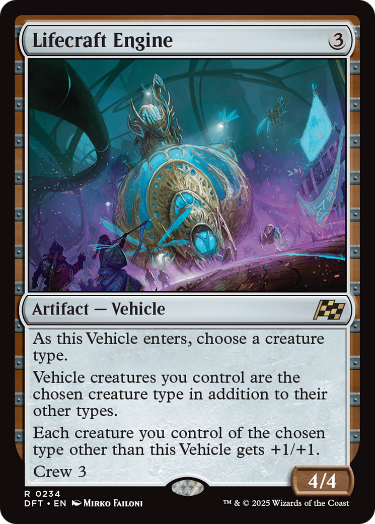 Lifecraft Engine [Aetherdrift] MTG Single Magic: The Gathering | Red Claw Gaming