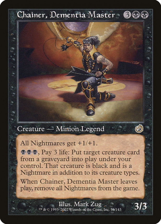 Chainer, Dementia Master [Torment] MTG Single Magic: The Gathering | Red Claw Gaming