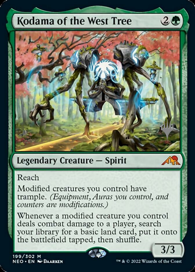 Kodama of the West Tree (Promo Pack) [Kamigawa: Neon Dynasty Promos] MTG Single Magic: The Gathering | Red Claw Gaming