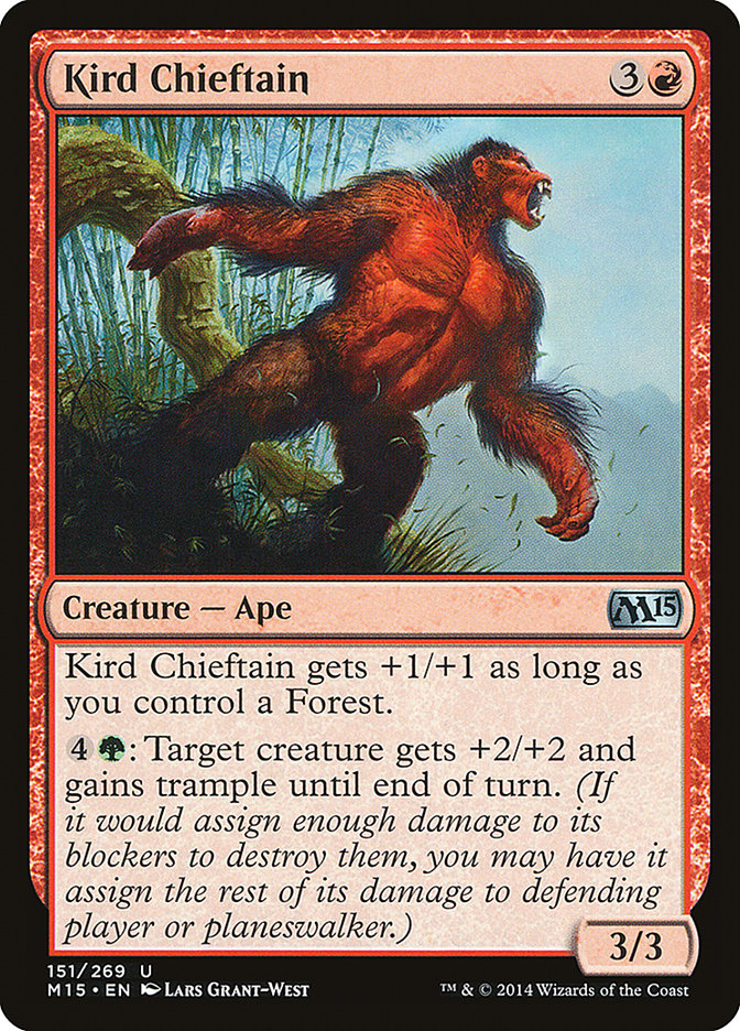 Kird Chieftain [Magic 2015] MTG Single Magic: The Gathering | Red Claw Gaming