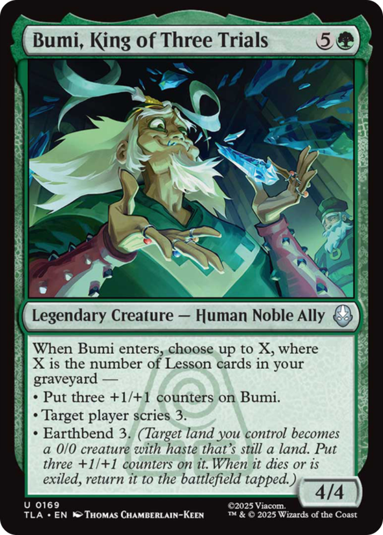 Bumi, King of Three Trials [Avatar: The Last Airbender] MTG Single Magic: The Gathering | Red Claw Gaming