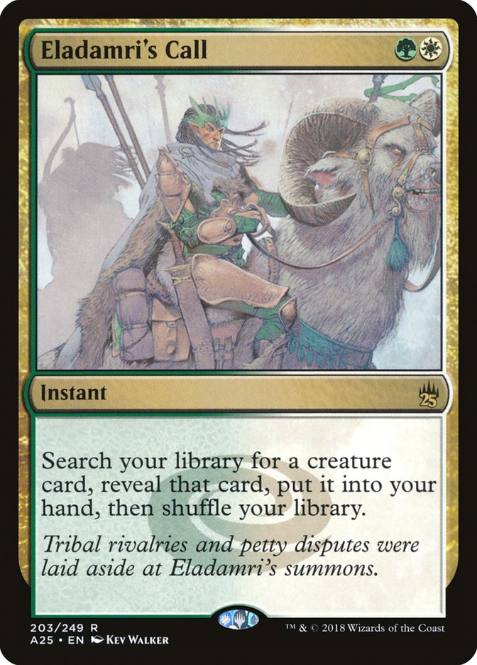 Eladamri's Call [Masters 25] MTG Single Magic: The Gathering | Red Claw Gaming
