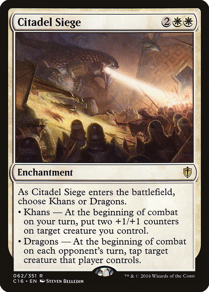 Citadel Siege [Commander 2016] MTG Single Magic: The Gathering | Red Claw Gaming