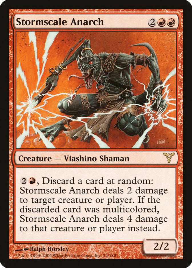 Stormscale Anarch [Dissension] MTG Single Magic: The Gathering | Red Claw Gaming
