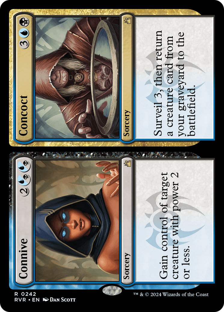 Connive // Concoct [Ravnica Remastered] MTG Single Magic: The Gathering | Red Claw Gaming