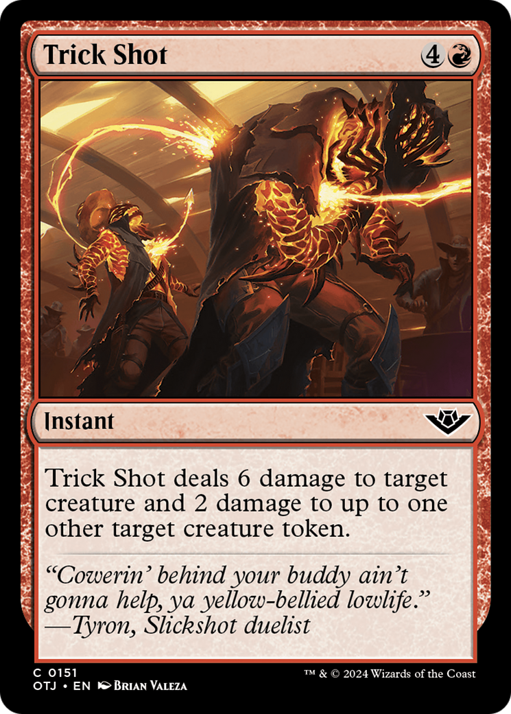 Trick Shot [Outlaws of Thunder Junction] MTG Single Magic: The Gathering    | Red Claw Gaming