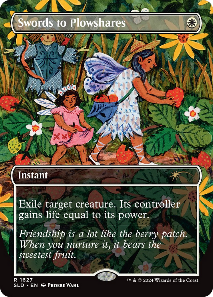 Swords to Plowshares (1627) [Secret Lair Drop Series] MTG Single Magic: The Gathering | Red Claw Gaming
