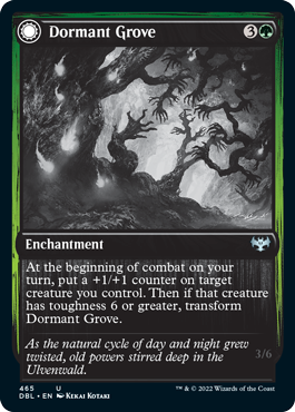 Dormant Grove // Gnarled Grovestrider [Innistrad: Double Feature] MTG Single Magic: The Gathering | Red Claw Gaming