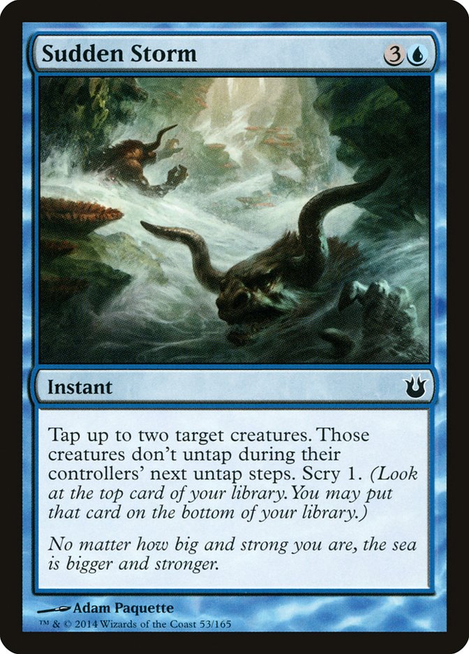 Sudden Storm [Born of the Gods] MTG Single Magic: The Gathering | Red Claw Gaming