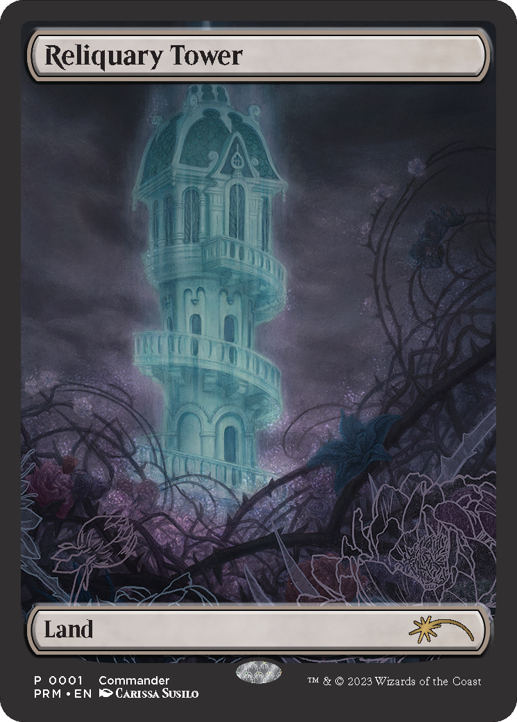 Reliquary Tower (Full Art) [MagicFest 2023] MTG Single Magic: The Gathering | Red Claw Gaming