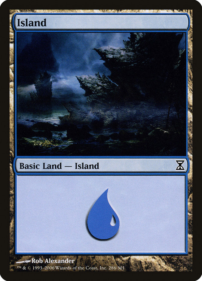 Island (286) [Time Spiral] MTG Single Magic: The Gathering | Red Claw Gaming