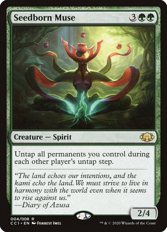Seedborn Muse [Commander Collection: Green] MTG Single Magic: The Gathering | Red Claw Gaming