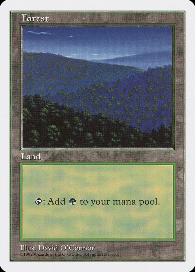 Forest (447) [Fifth Edition] MTG Single Magic: The Gathering | Red Claw Gaming