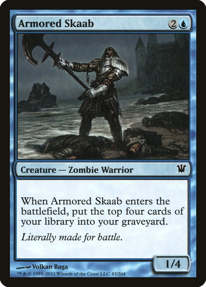 Armored Skaab [Innistrad] MTG Single Magic: The Gathering | Red Claw Gaming