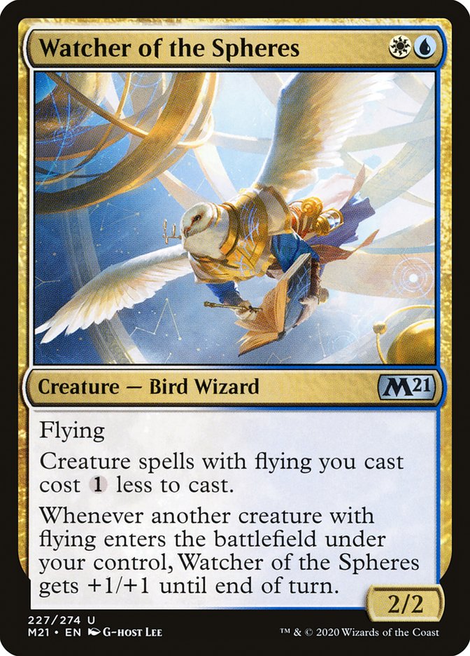 Watcher of the Spheres [Core Set 2021] MTG Single Magic: The Gathering | Red Claw Gaming