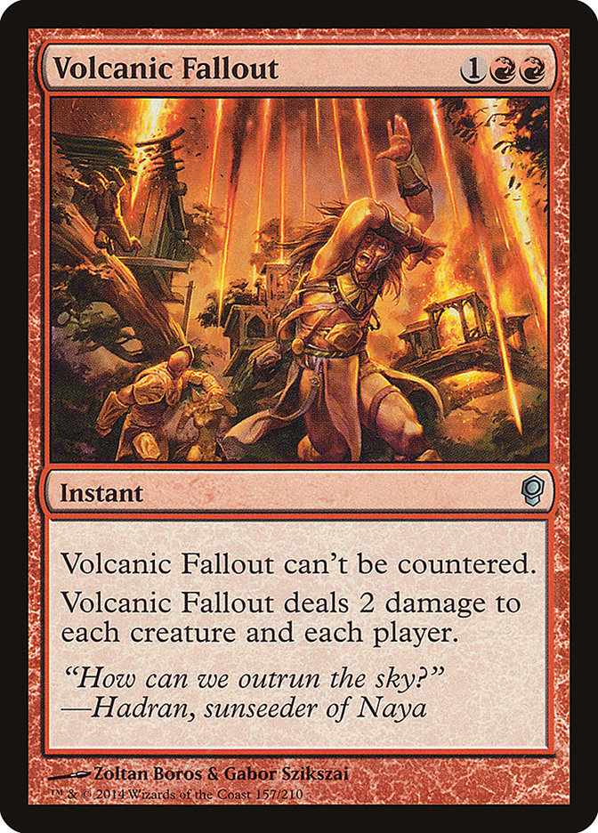 Volcanic Fallout [Conspiracy] MTG Single Magic: The Gathering | Red Claw Gaming