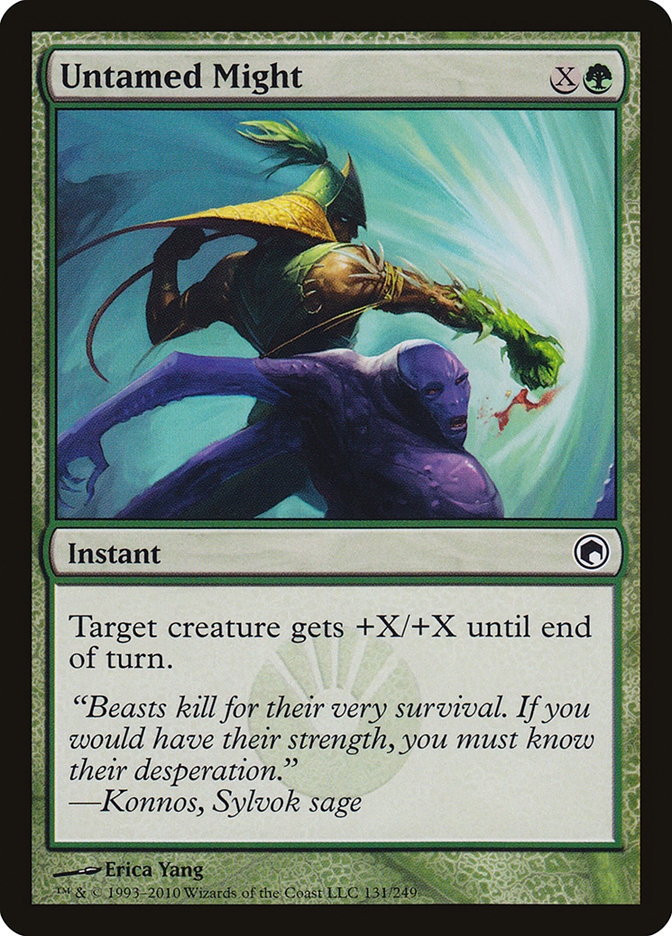 Untamed Might [Scars of Mirrodin] MTG Single Magic: The Gathering | Red Claw Gaming