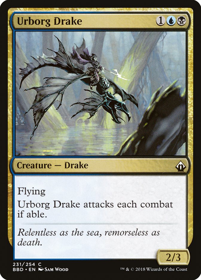 Urborg Drake [Battlebond] MTG Single Magic: The Gathering | Red Claw Gaming