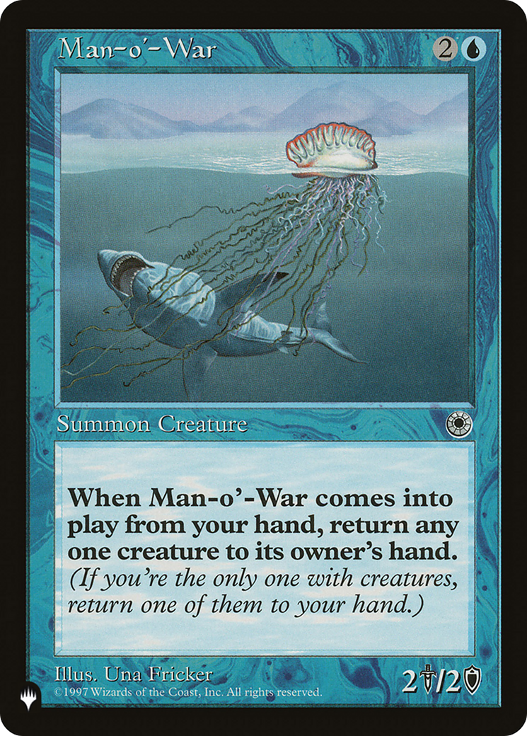 Man-o'-War (POR) [The List] MTG Single Magic: The Gathering | Red Claw Gaming