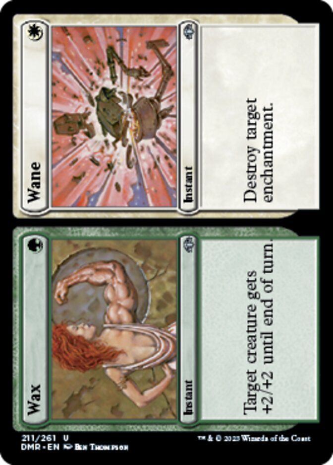 Wax // Wane [Dominaria Remastered] MTG Single Magic: The Gathering | Red Claw Gaming