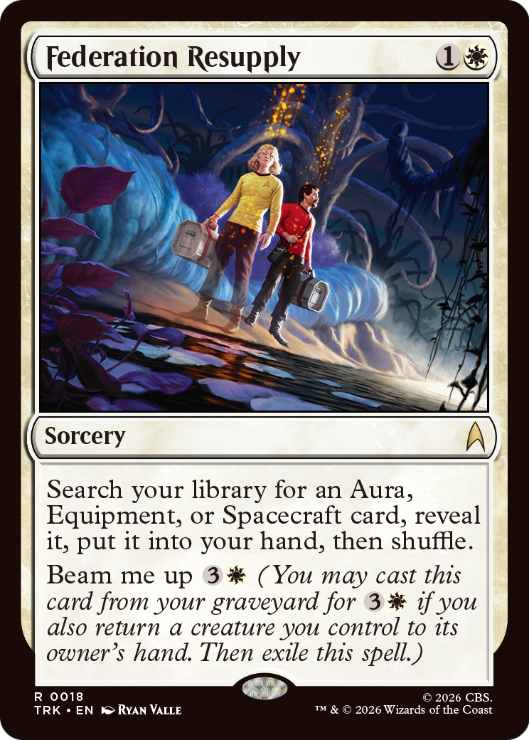 Federation Resupply [Star Trek] MTG Single Magic: The Gathering | Red Claw Gaming