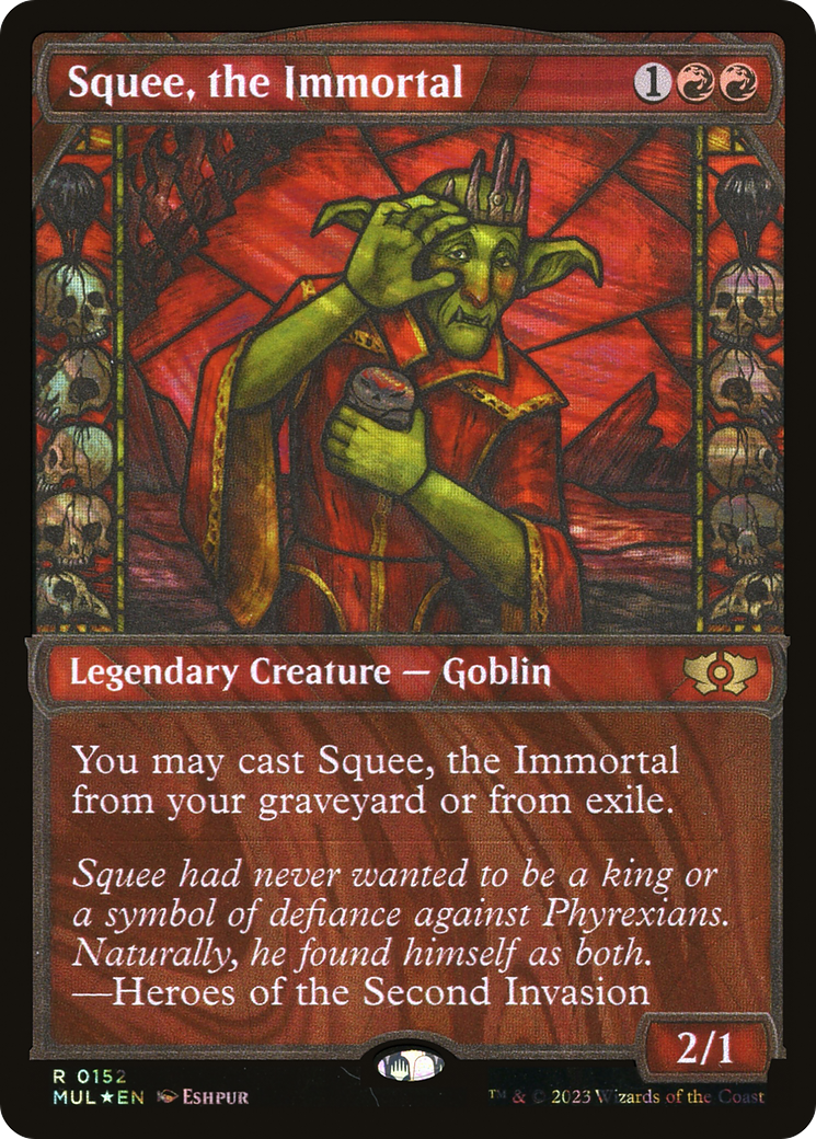 Squee, the Immortal (Halo Foil) [Multiverse Legends] MTG Single Magic: The Gathering | Red Claw Gaming