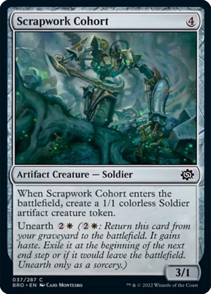 Scrapwork Cohort [The Brothers' War] MTG Single Magic: The Gathering | Red Claw Gaming