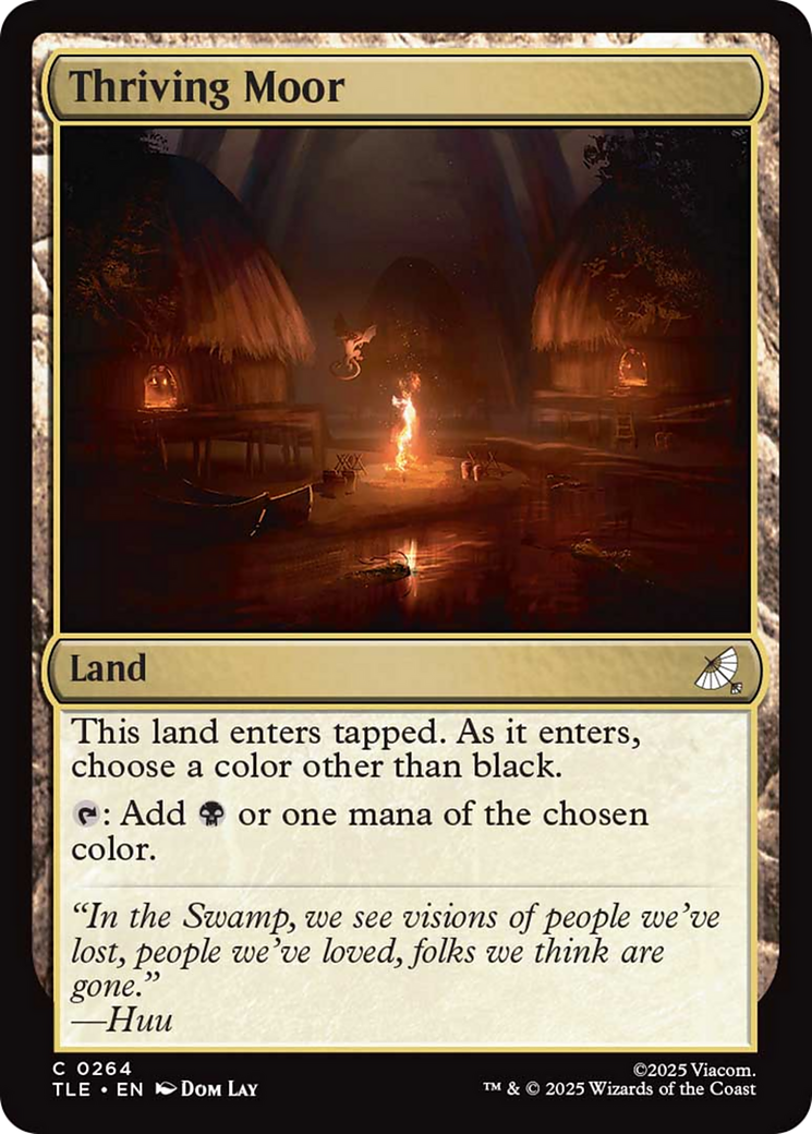 Thriving Moor [Avatar: The Last Airbender: Eternal-Legal] MTG Single Magic: The Gathering | Red Claw Gaming