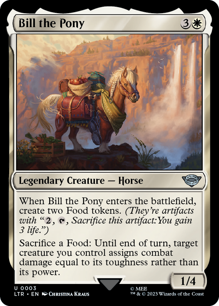 Bill the Pony [The Lord of the Rings: Tales of Middle-Earth] MTG Single Magic: The Gathering | Red Claw Gaming