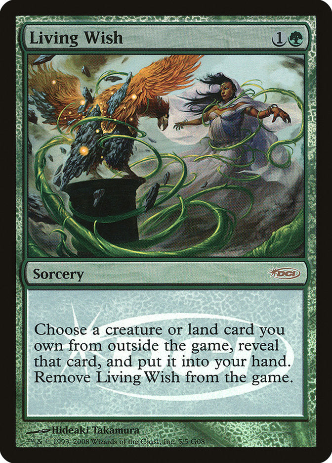 Living Wish [Judge Gift Cards 2008] MTG Single Magic: The Gathering | Red Claw Gaming