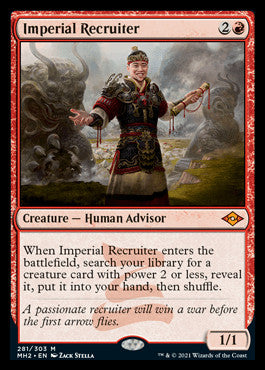 Imperial Recruiter [Modern Horizons 2] MTG Single Magic: The Gathering | Red Claw Gaming