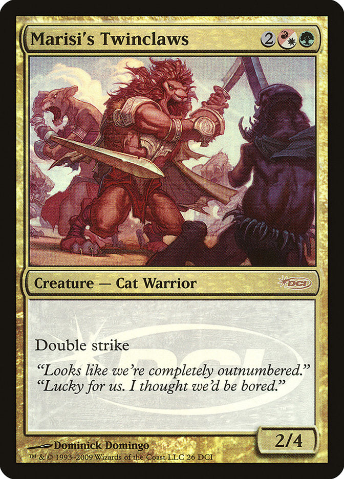 Marisi's Twinclaws [Wizards Play Network 2009] MTG Single Magic: The Gathering | Red Claw Gaming