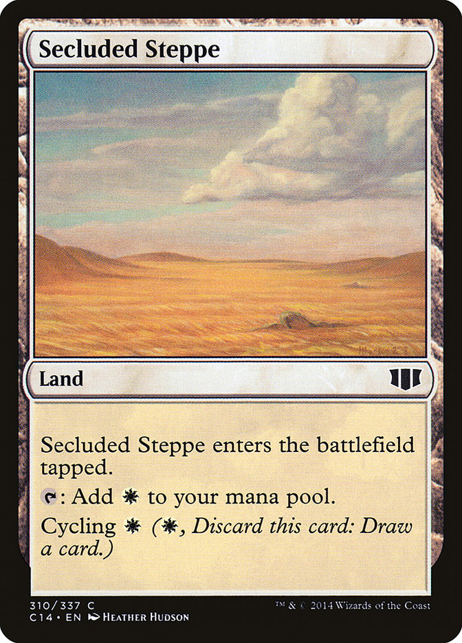 Secluded Steppe [Commander 2014] MTG Single Magic: The Gathering | Red Claw Gaming