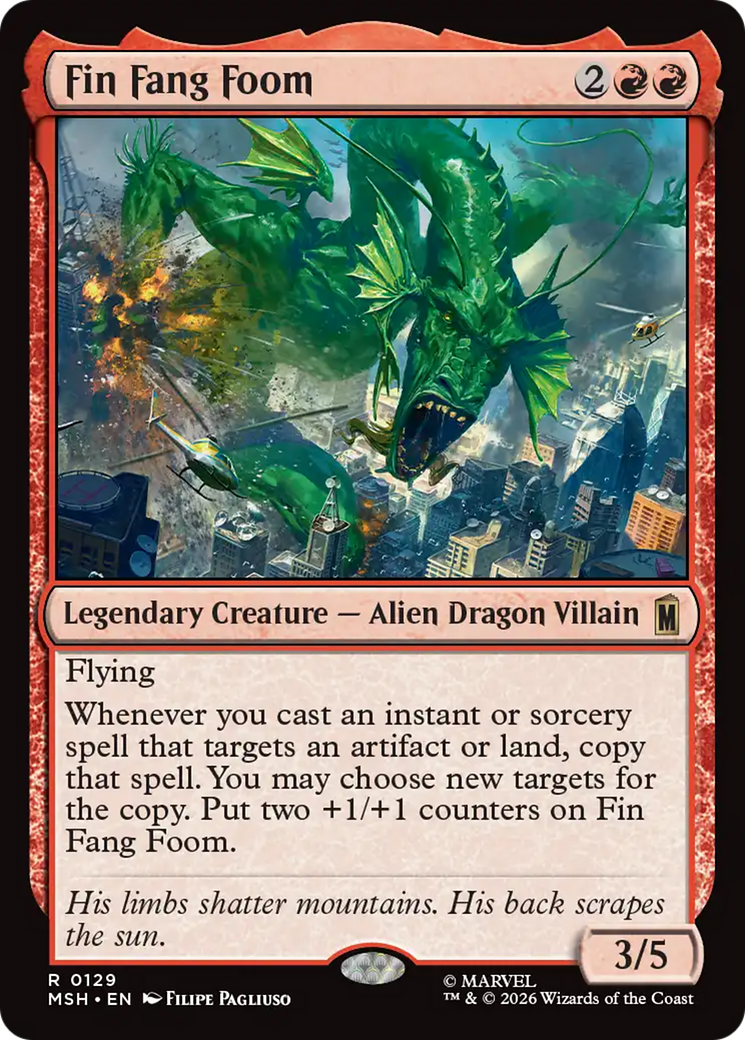 Fin Fang Foom [Marvel Super Heroes] | Red Claw Gaming