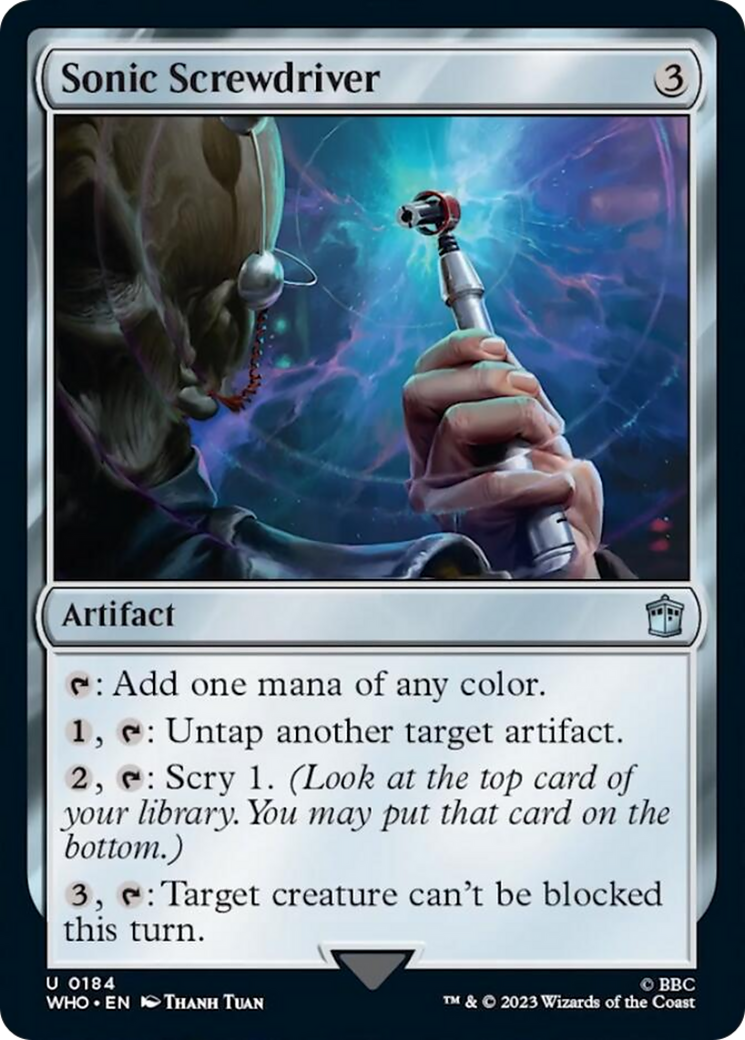 Sonic Screwdriver (0184) [Doctor Who] MTG Single Magic: The Gathering | Red Claw Gaming