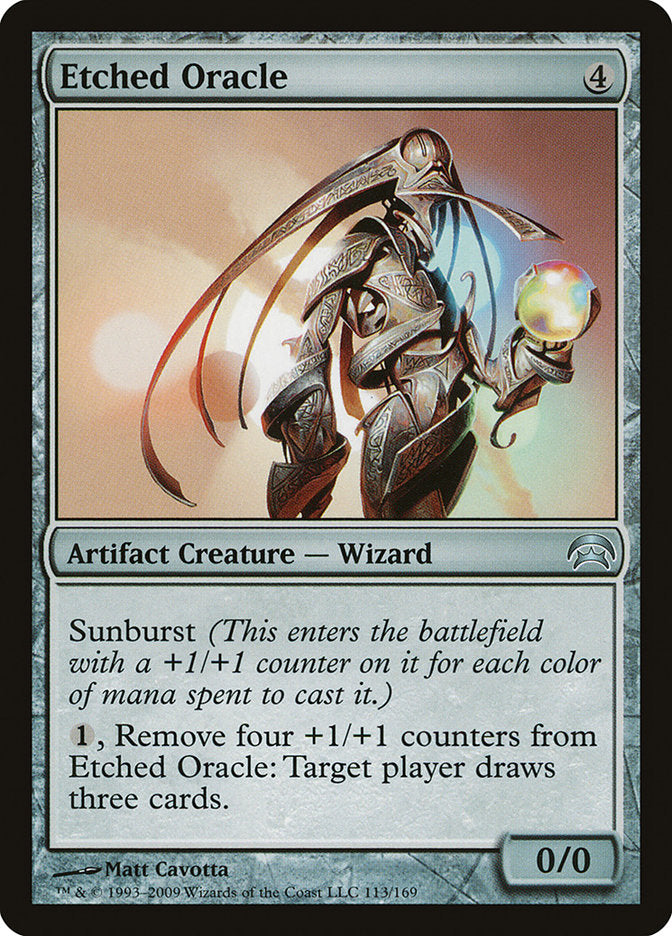 Etched Oracle [Planechase] MTG Single Magic: The Gathering | Red Claw Gaming