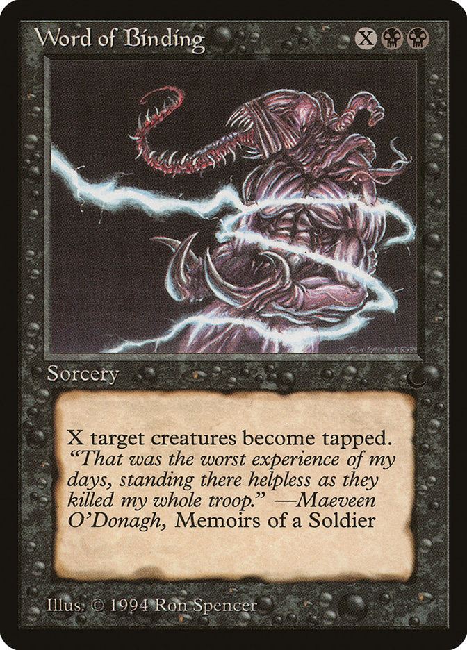 Word of Binding [The Dark] MTG Single Magic: The Gathering | Red Claw Gaming