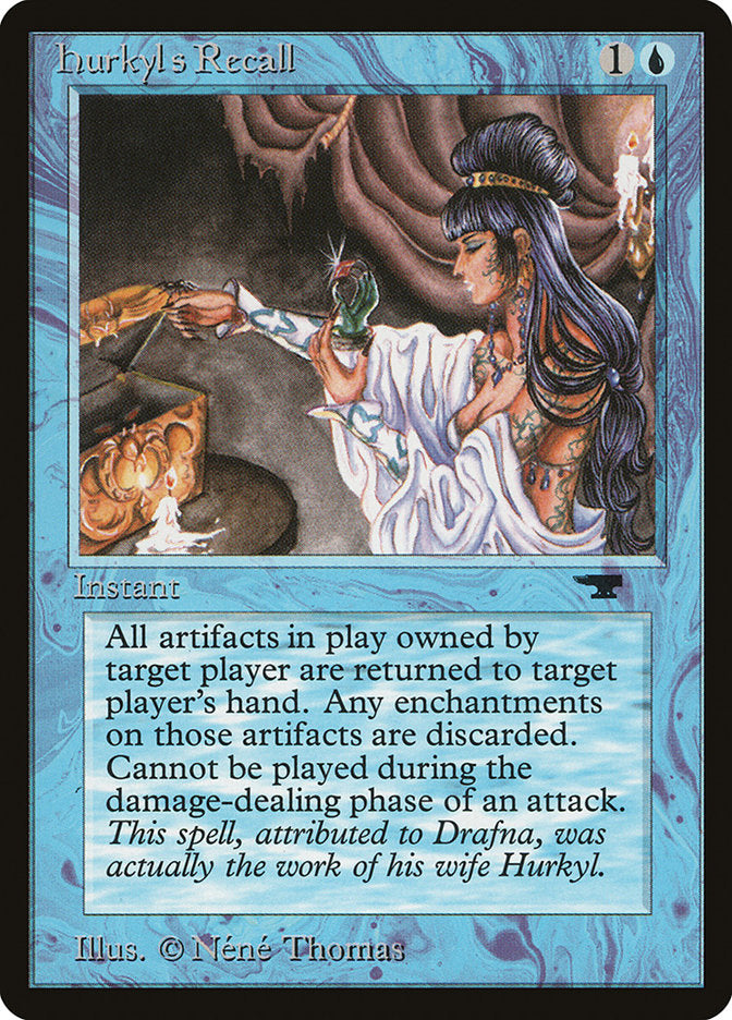Hurkyl's Recall [Antiquities] MTG Single Magic: The Gathering | Red Claw Gaming